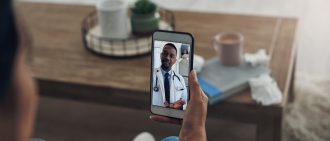 video call with doctor