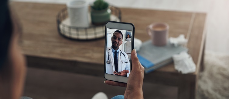 video call with doctor