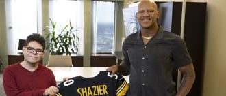 Luke Maeding and Ryan Shazier