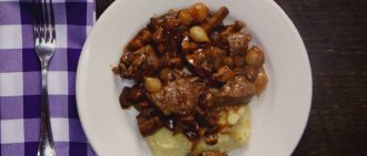This tasty Beef Bourguignon is a quick twist on the French classic. Get the recipe.