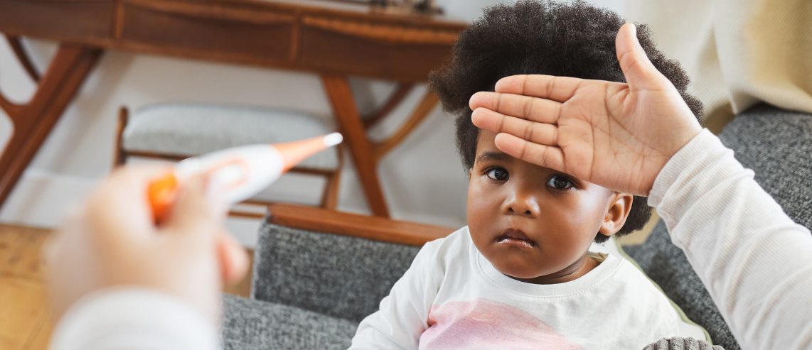 sick toddler