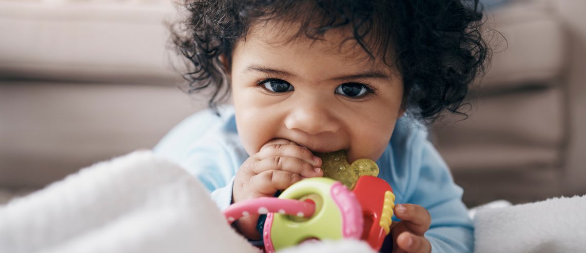Tooth eruption and teething in children